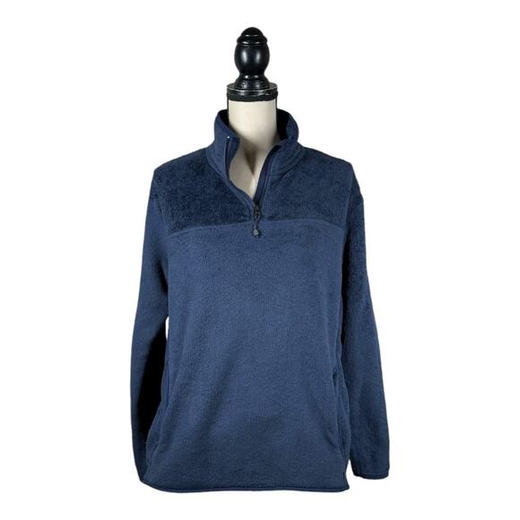 Eddie Bauer Quest Fleece Quarter Zip Pullover - Picture 1 of 4